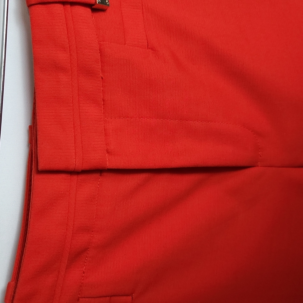 Calvin Klein Red Ankle Pants - Picture 6 of 13